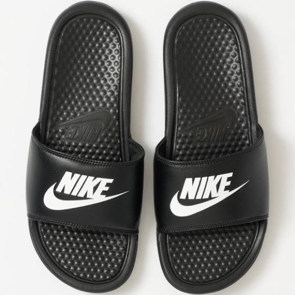 nike slides with changeable swoosh